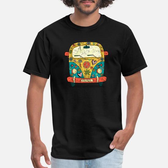 Funny 70s Cute Hippy Van design - Gift 